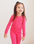 Hot Pink Modal Long Sleeve Pajama