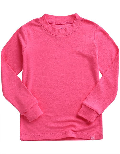 Hot Pink Modal Long Sleeve Pajama