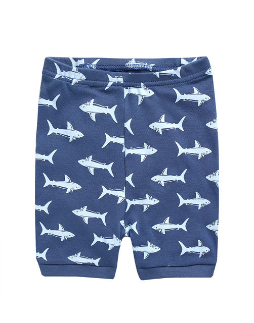 Scuba Shark Short Sleeve Pajamas