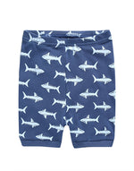 Scuba Shark Short Sleeve Pajamas