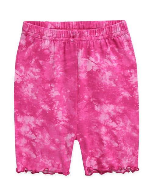 Tie Dye Plum Bamboo Short Sleeve Pajamas