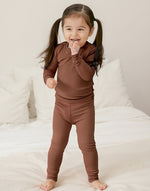 Brown Modal Long Sleeve Pajama