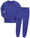 Blue Modal Long Sleeve Pajama