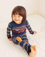 Alps Navy Long Sleeve Pajama