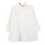 Girls Ivory Shift Tshirt Dress - Go PJ Party