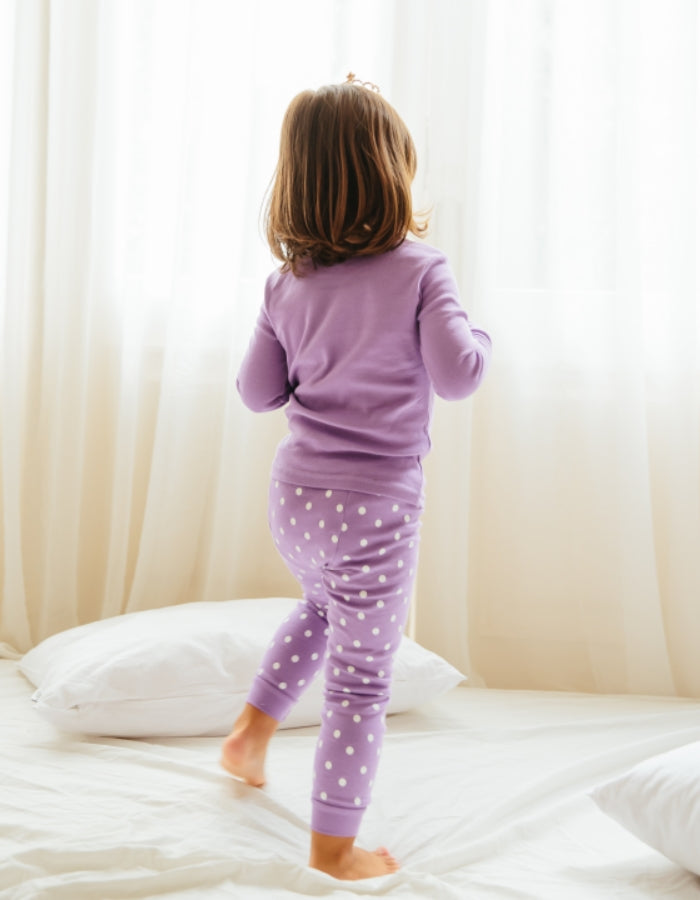 Princess Purple Long Sleeve Pajama - Go PJ Party