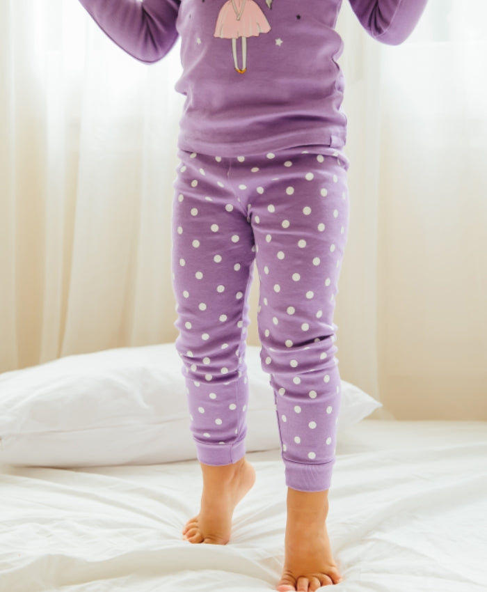 Princess Purple Long Sleeve Pajama - Go PJ Party