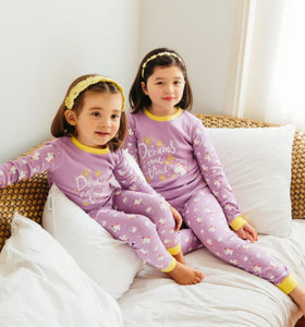 Dream Unicorn Purple Long Sleeve Pajama - Go PJ Party