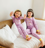 Dream Unicorn Purple Long Sleeve Pajama - Go PJ Party