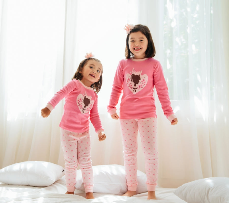 Princess Pink Long Sleeve Pajama - Go PJ Party