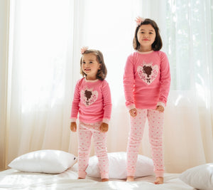 Princess Pink Long Sleeve Pajama - Go PJ Party