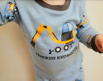 Excavator Long Sleeve Pajama - Go PJ Party