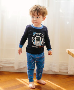 Hello Space Long Sleeve Pajama - Go PJ Party