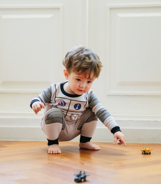 Astronaut Long Sleeve Pajama - Go PJ Party