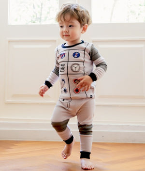 Astronaut Long Sleeve Pajama - Go PJ Party