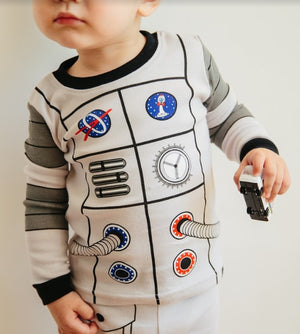 Astronaut Long Sleeve Pajama - Go PJ Party