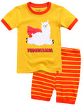 Super Llama Short Sleeve Pajamas