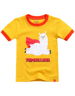 Super Llama Short Sleeve Pajamas