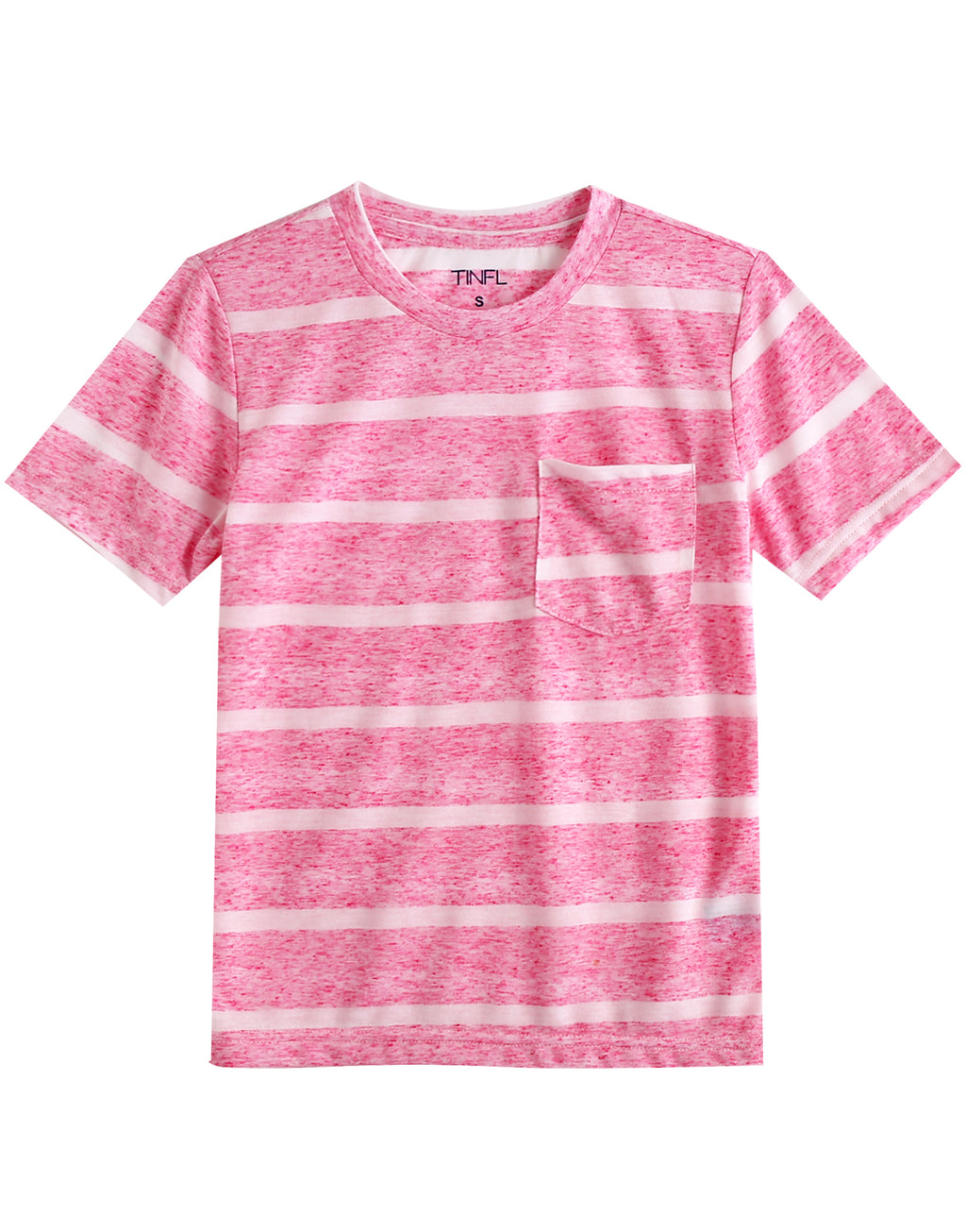 Pink Short Sleeve Round Neck Tshirt - Go PJ Party