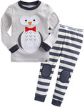 Tie Owl Long Sleeve Pajama - Go PJ Party