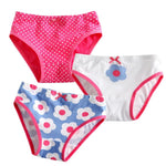 Flower Bikini Briefs 3pack - Go PJ Party