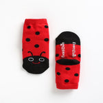 Bee & Ladybug Ankle Socks (Yellow/Red) - Go PJ Party