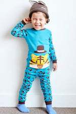 Secret Tiger Long Sleeve Pajama - Go PJ Party