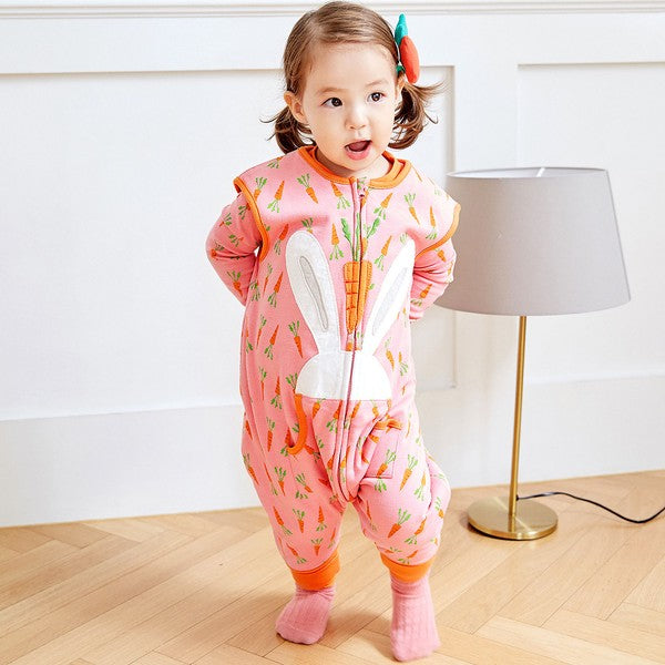 Secret Bunny Cotton Sleepsack - Go PJ Party