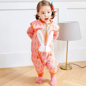 Secret Bunny Cotton Sleepsack - Go PJ Party