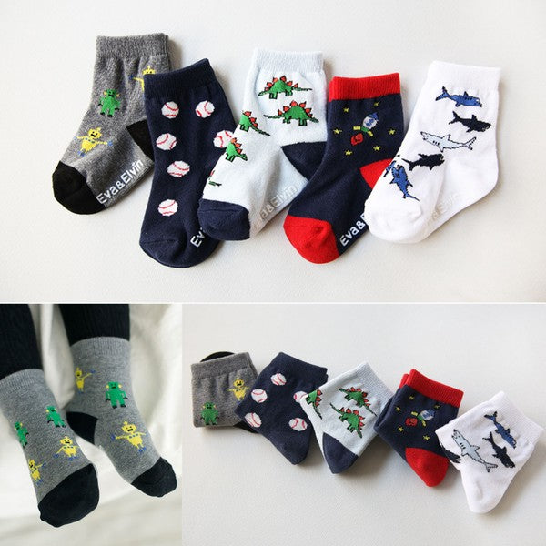 Good Boy Socks Set - Go PJ Party