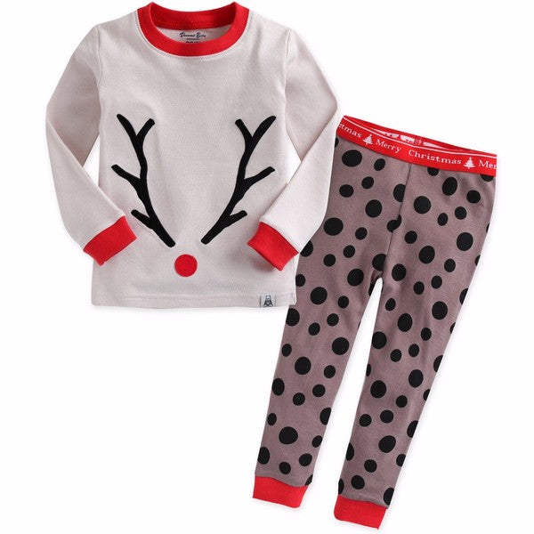 Winter Rudolph Long Sleeve Pajama - Go PJ Party