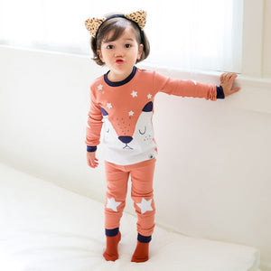 Silly Fox Long Sleeve Pajama