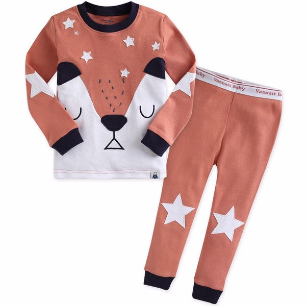 Silly Fox Long Sleeve Pajama