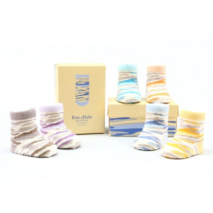 Camou Baby Socks Gift Box - Go PJ Party