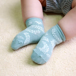 Fern Leaf Baby Socks Gift Box - Go PJ Party