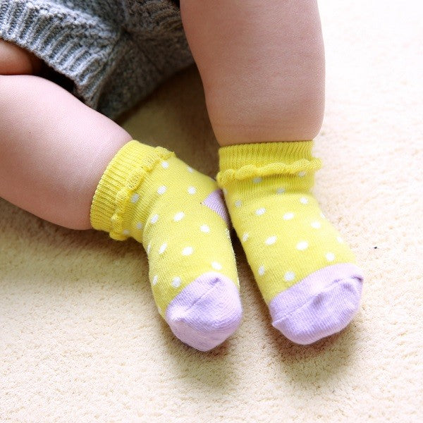 Polka dots Baby Socks Gift Box - Go PJ Party