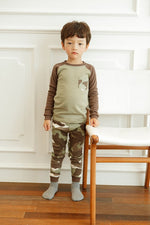 Pocket Military Long Sleeve Pajama - Go PJ Party