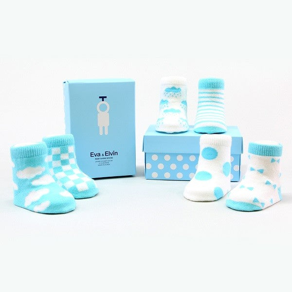 Sky Baby Socks Gift Box - Go PJ Party