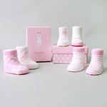 Pink Baby Socks Gift Box - Go PJ Party