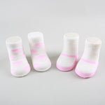 Pink Baby Socks Gift Box - Go PJ Party