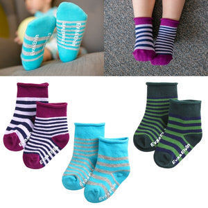 Pippi Ankle Socks (Green/Mint/Purple)