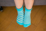 Pippi Ankle Socks (Green/Mint/Purple)