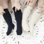 Nero Knee Socks (Navy/Ivory/Pink) - Go PJ Party