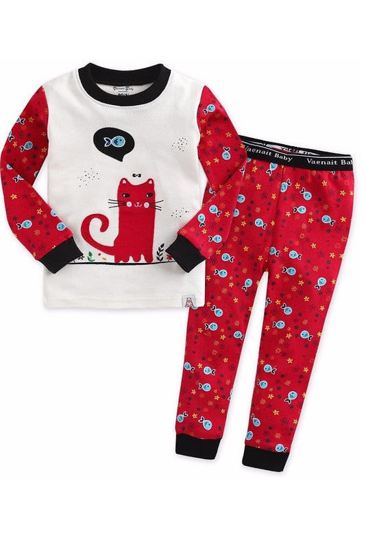 Rose Nero Long Sleeve Pajama - Go PJ Party