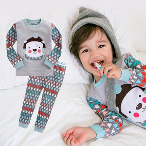 Wool Hat Bear Long Sleeve Pajama - Go PJ Party