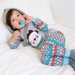 Wool Hat Bear Long Sleeve Pajama - Go PJ Party