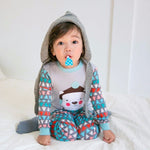 Wool Hat Bear Long Sleeve Pajama - Go PJ Party