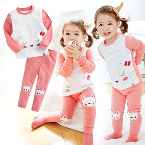 Cat and Me Long Sleeve Pajama - Go PJ Party