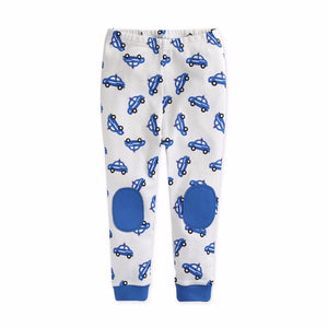 Blue Car Long Sleeve Pajamas - Go PJ Party