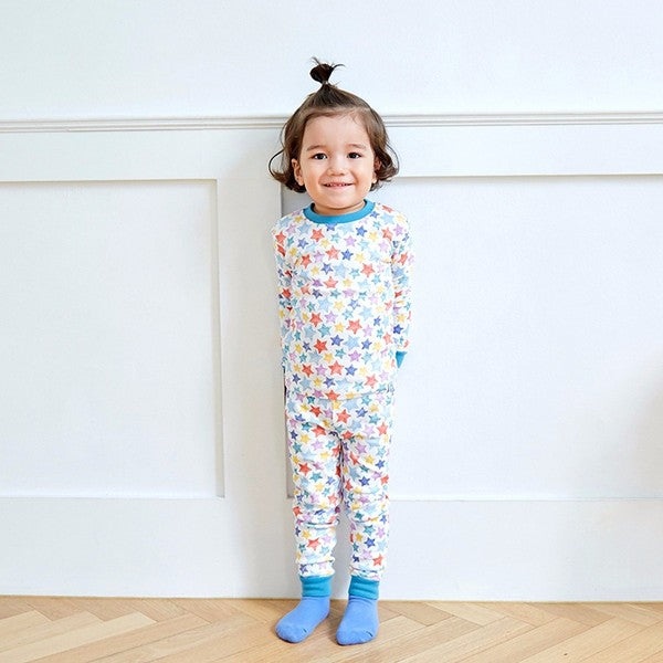 Pongdang Star Long Sleeve Pajamas - Go PJ Party